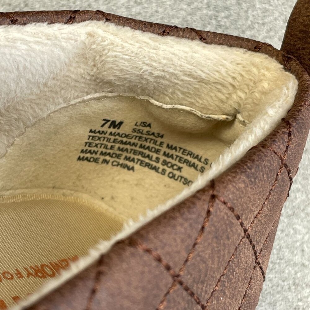 J Sport Women's Size 7 Slip-On Shoes Brown Casual Comfort - Picture 4 of 6